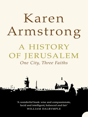 cover image of A History of Jerusalem